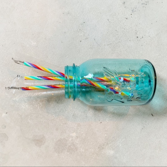 3 Starbucks Rainbow Straws - Picture 2 of 4